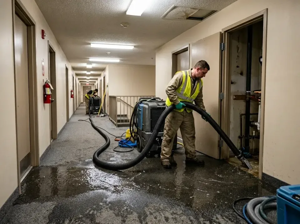 multi-unit-apartment-hallway-f-005 — frequently asked questions, Emergency Burst Pipe Water Extraction & Removal in Buckner,…